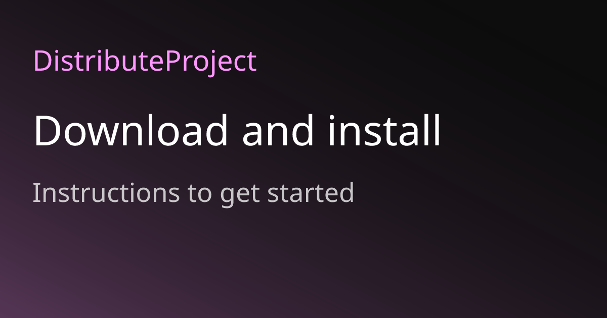 Distributex App Download and install